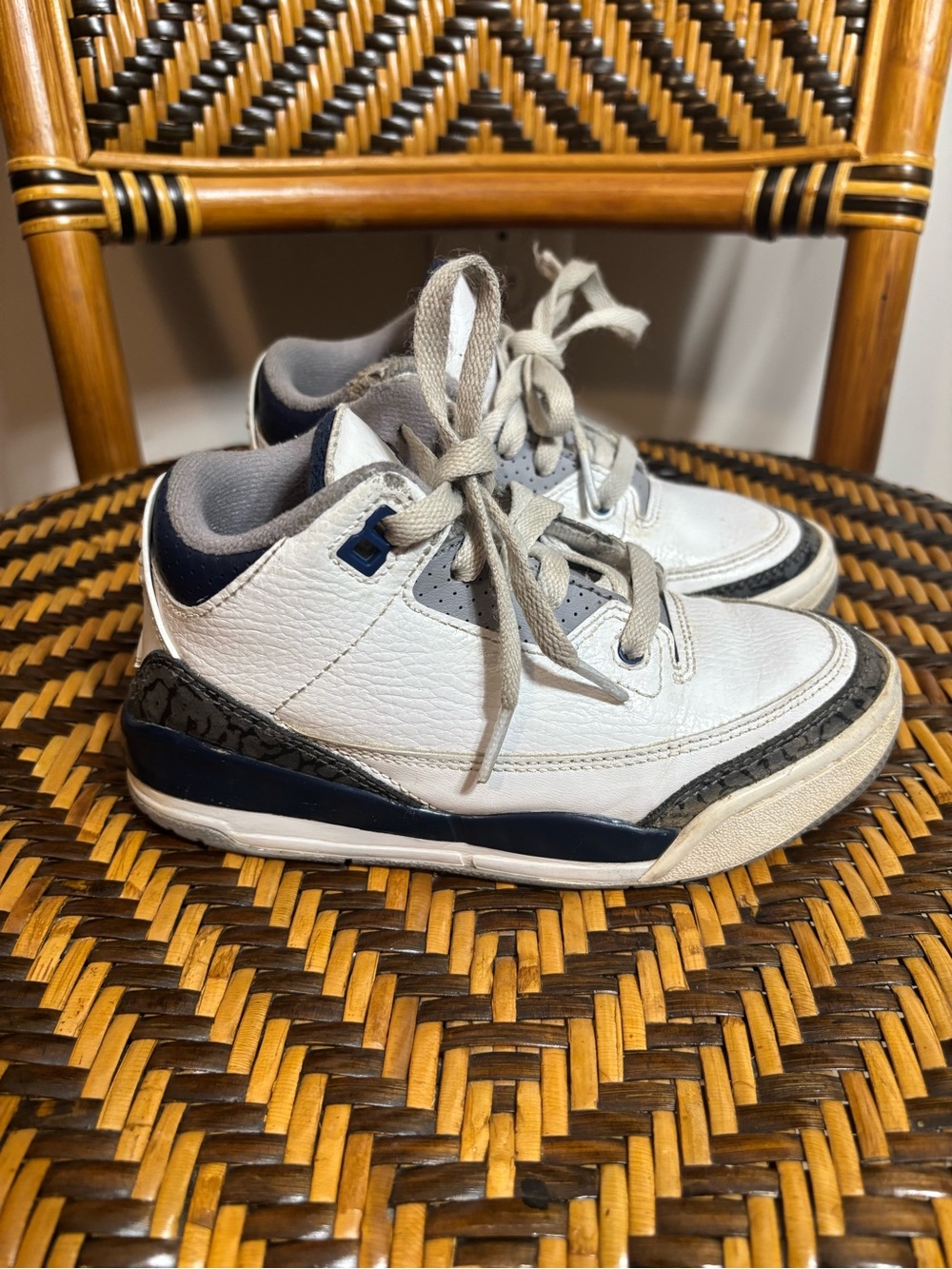Jordan 3 Retro Midnight Navy 12C Toddler